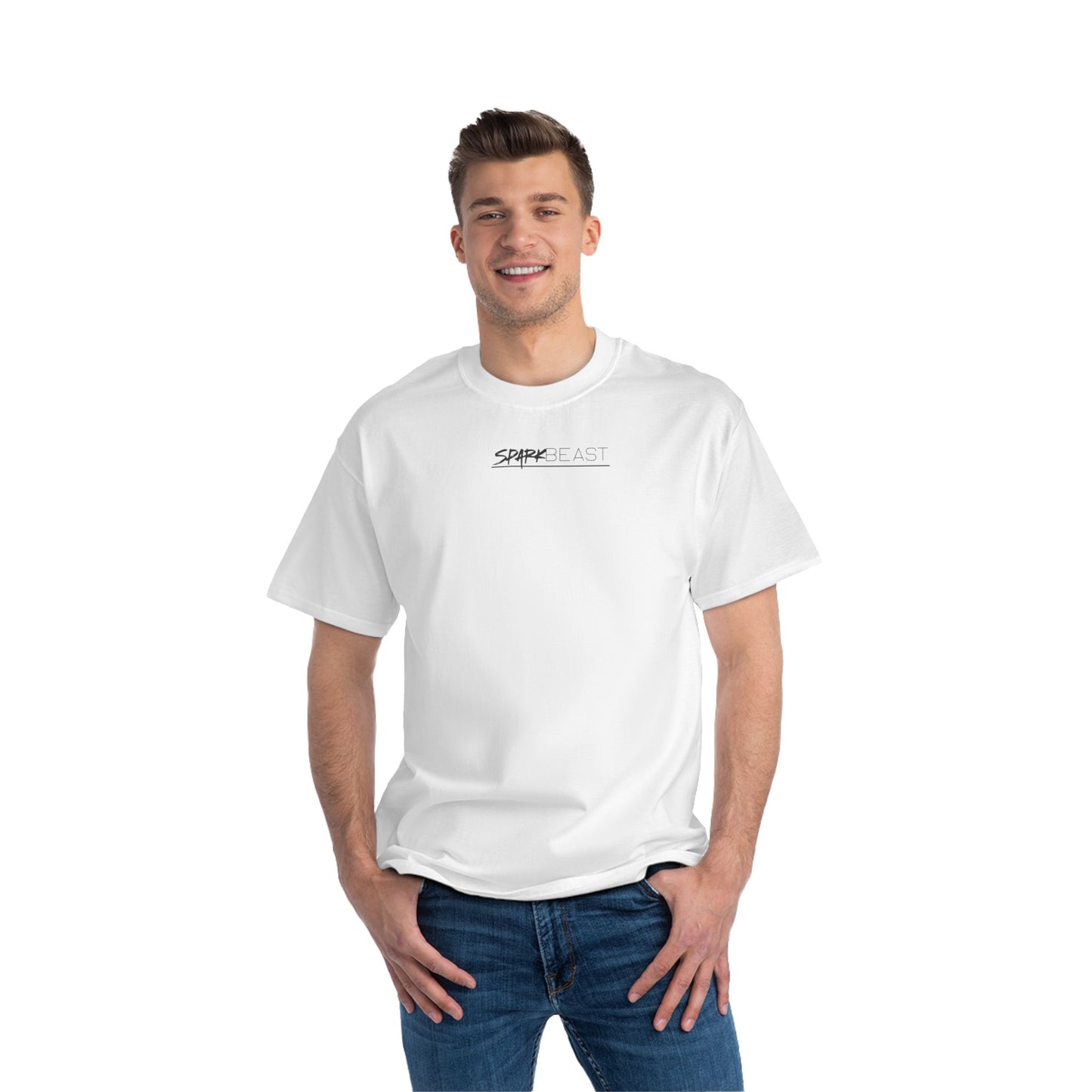 T-shirt à manches courtes oversize unisexe